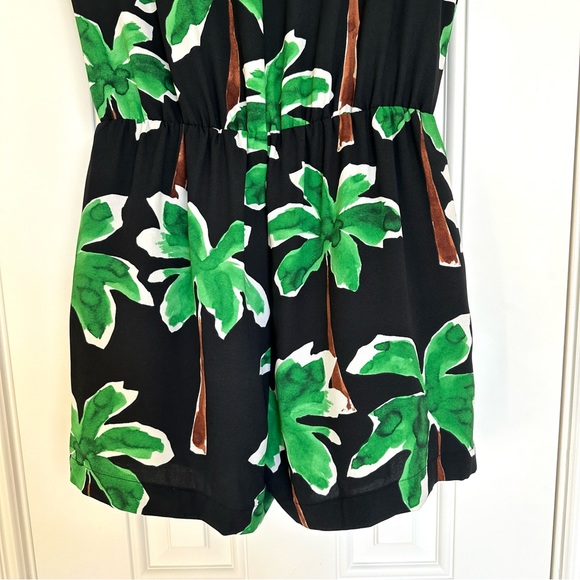 Reistor Women's V Neck Drawstring Romper